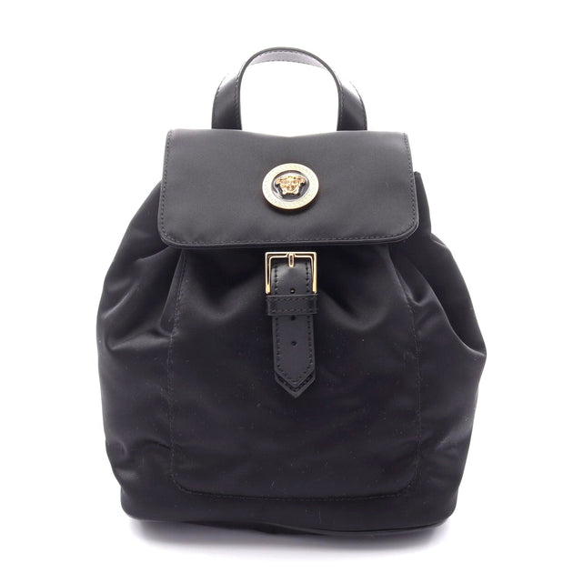 VERSACE Medusa Nylon Leather Backpack | ShopSimon display picture 1