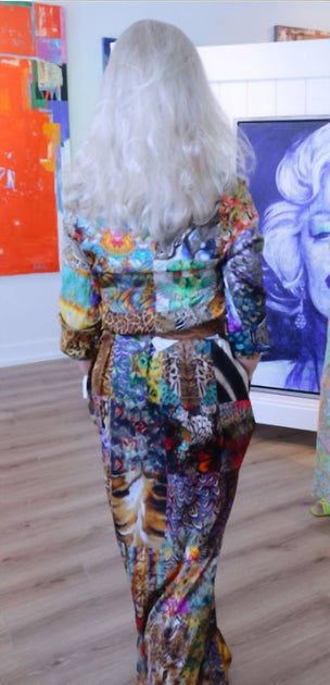 Unbreak.it Robe Maxi Jungle Multicolore Medium 4