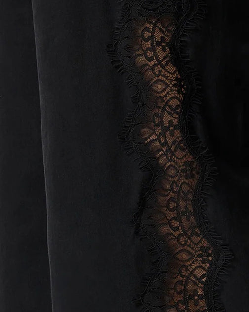 Pinko Limousine Black Stage Pants Black EU 42 4