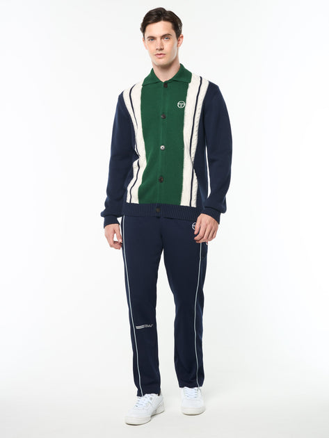 Sergio Tacchini Bruni Knit Cardigan Blue Small 3