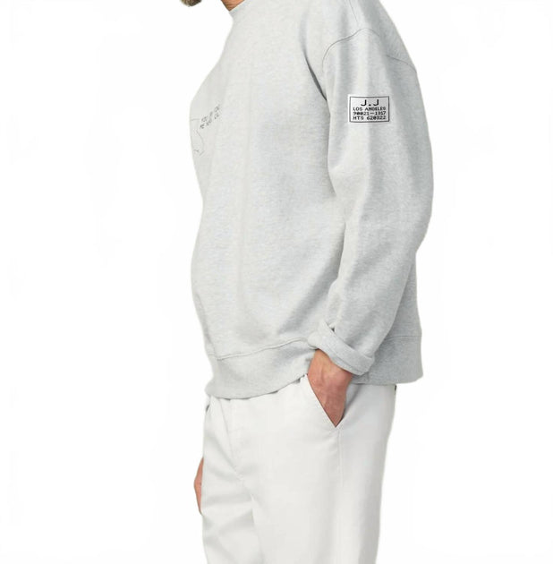 Sweatshirt Col Rond Relaxed JOE'S Jeans Gris XLarge 3