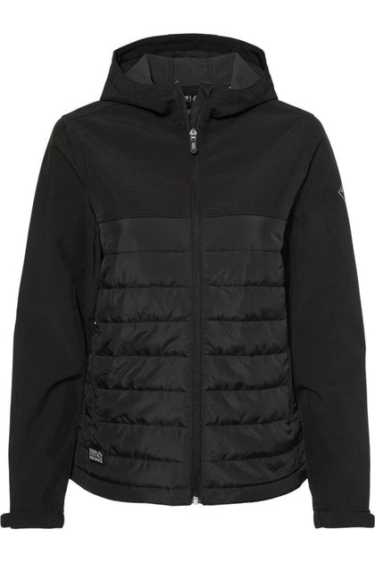 DRI DUCK Women's Vista Soft Shell Puffer Jacket Black Medium 2