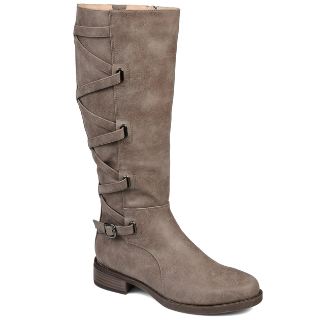 Journee Collection Carly Boot Blue US 5.5 2
