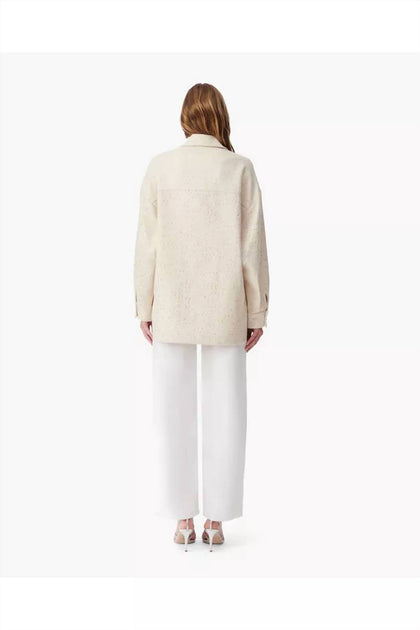 IRO Quela Tweed Jacket Beige 36 4