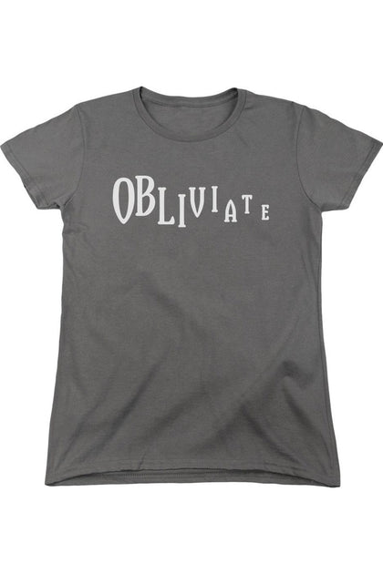 Gildan Harry Potter Obliviate Short Sleeve T-Shirt Grey Medium 2