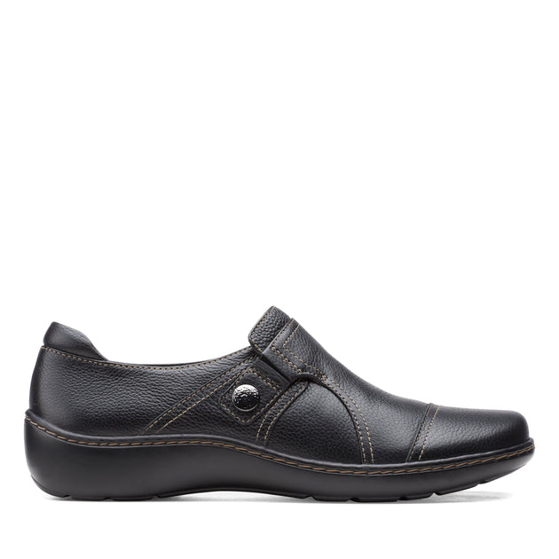 Clarks Cora Poppy Slip-on Black US 11 2
