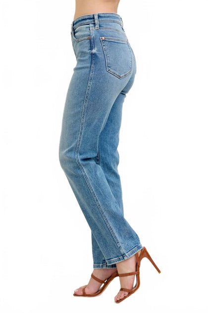 Judy Blue Monroe Straight Leg Jean Blue 25 4