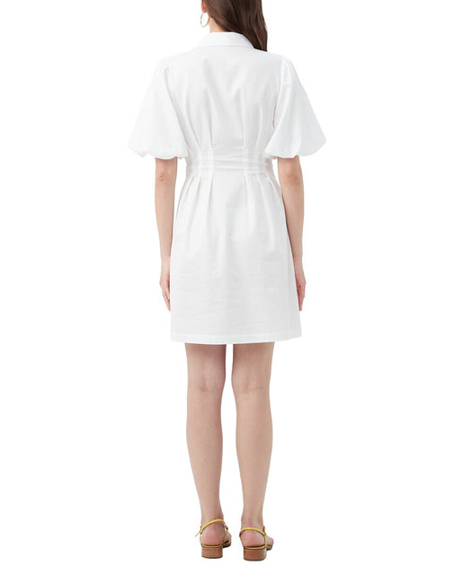 Trina Turk Galine Minikleid Weiß US 8 3