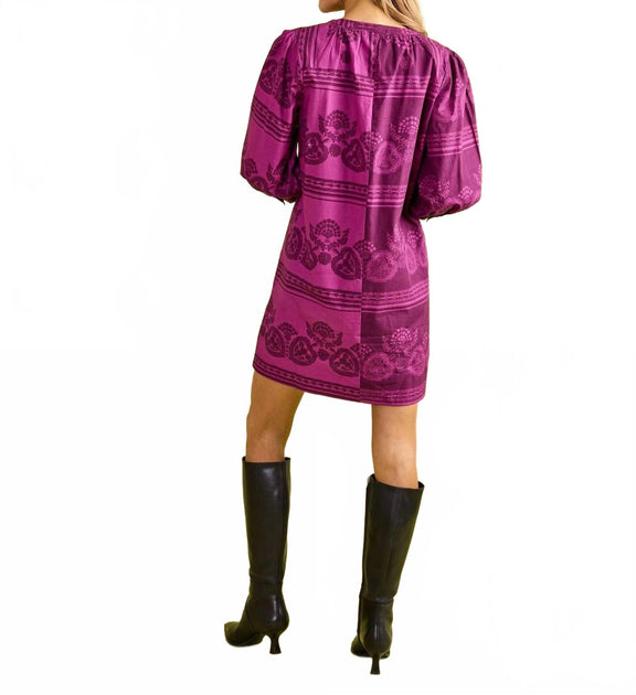 Double A Paloma Dress Purple XLarge 3