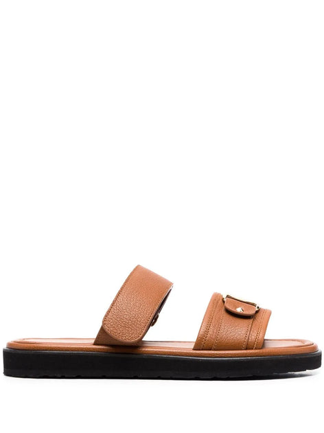 Salvatore Ferragamo Vara Touch-Strap Sandal Beige US 6.5 2