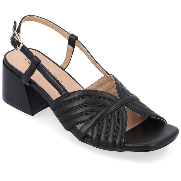 Journee Collection Kirsi Sandals Beige US 9 2