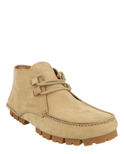 Salvatore Ferragamo Giasone Ankle Boots Beige US 10 4