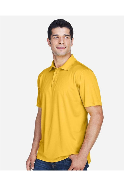 Harriton Polyester Jersey Polo Gelb 4XLarge 4