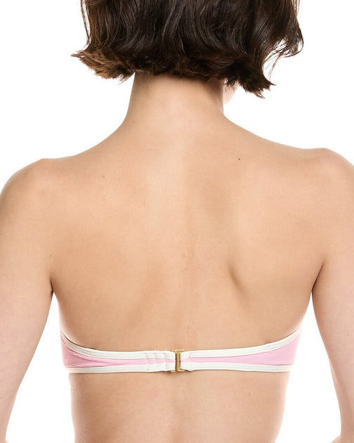 L Space Selena Bandeau Top Pink Medium 3