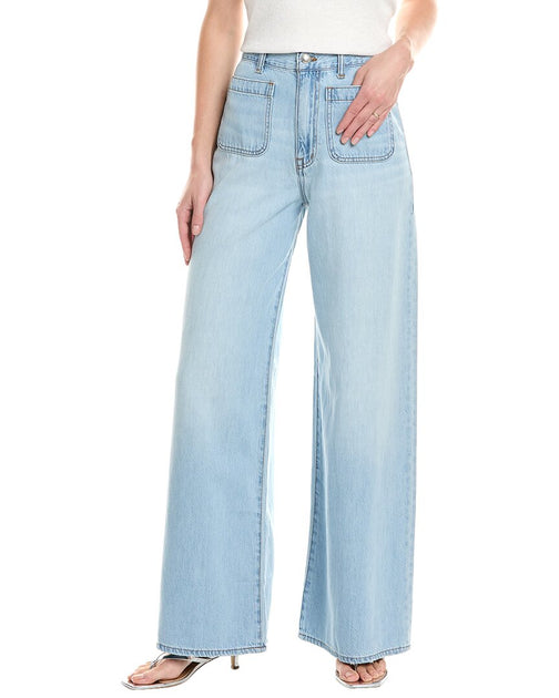 Madewell Ahern Super Wide Leg Jean Blue 23 2