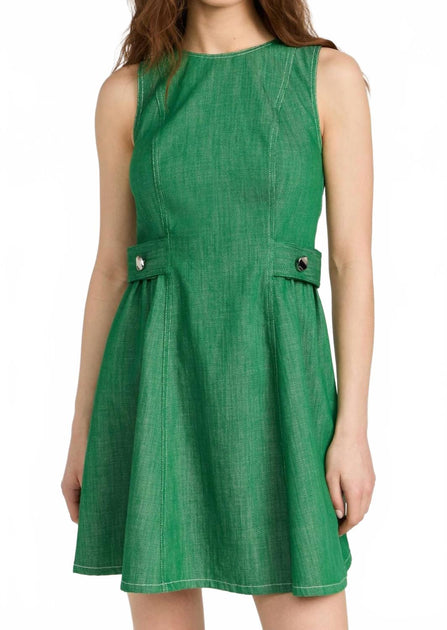 Shoshanna Samara Dress Green US 4 2