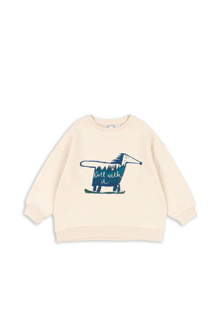 Konges Sløjd Kids Roller Sweatshirt Beige US 7-8 4