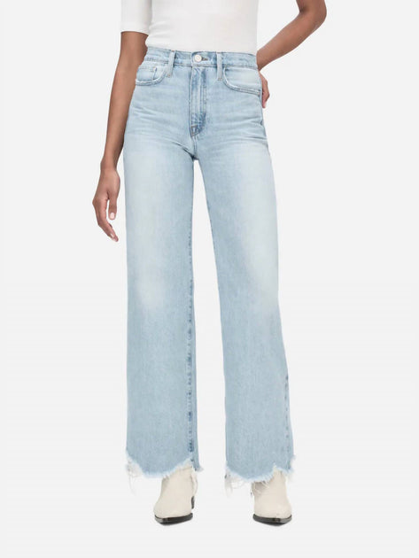 FRAME Le Jane Crop Wide Jeans Blue 26 2