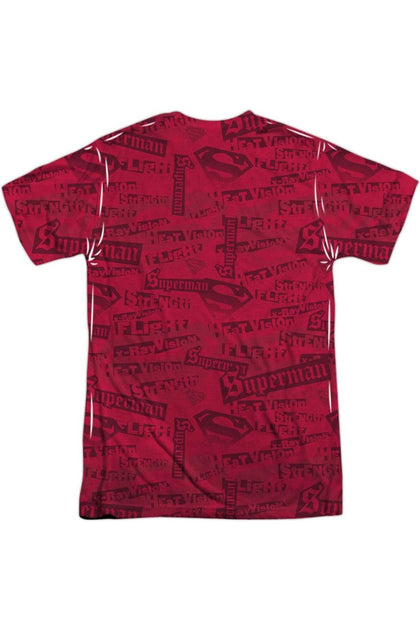 Gildan Superman Super Powers Short Sleeve Crew Tee White XL 3