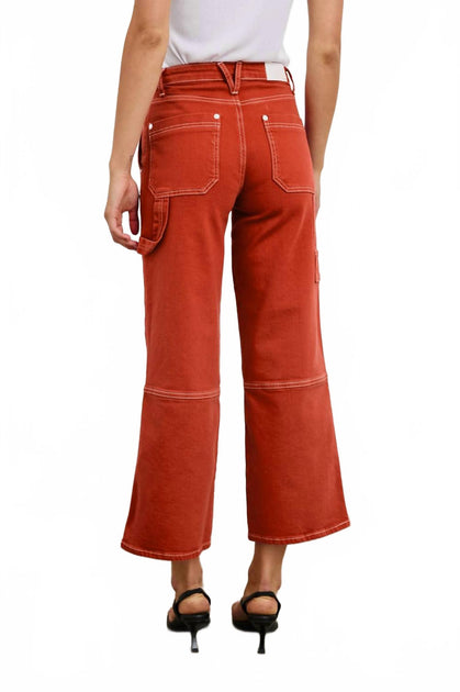 Rails Silverado Wide Leg Jean Red 28 3