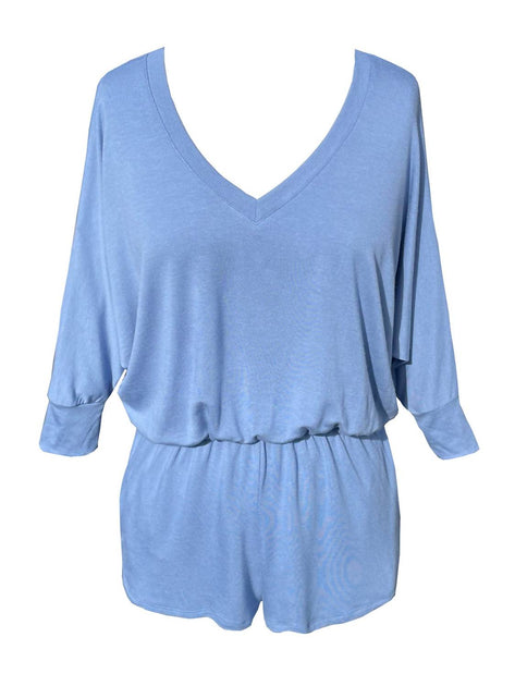 LVHR Sabina Romper Blue Large 4