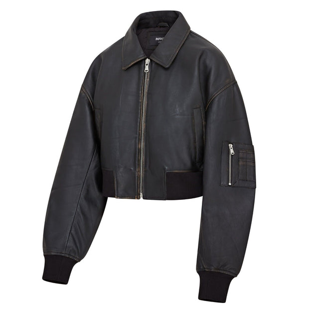 Infinity Over Bomber Jacket Black XXL 4
