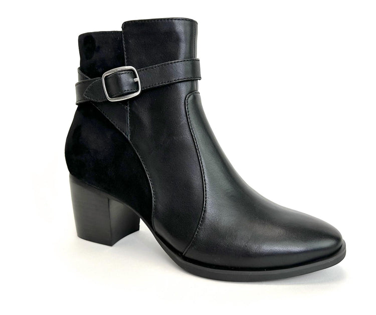 Aetrex Rebecca Heeled Ankle Boots Black US 7 2