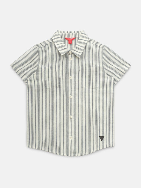 Guess Factory Major Stripe Woven Top Multi US 7 4