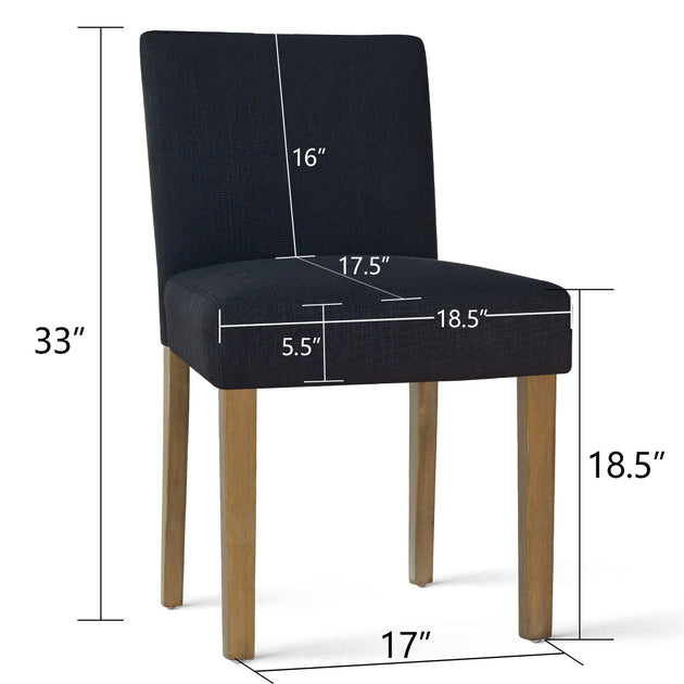 Maison Boucle Set of 2 Dining Chair Gray 4