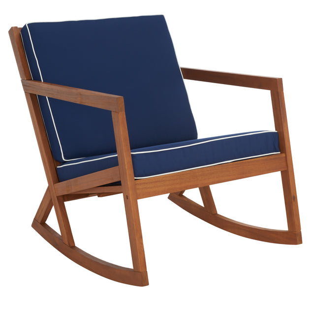 Safavieh Vernon Rocking Chair Navy 4