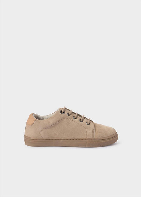 Mayoral Kid's Suede Sneaker II Beige US 13 2