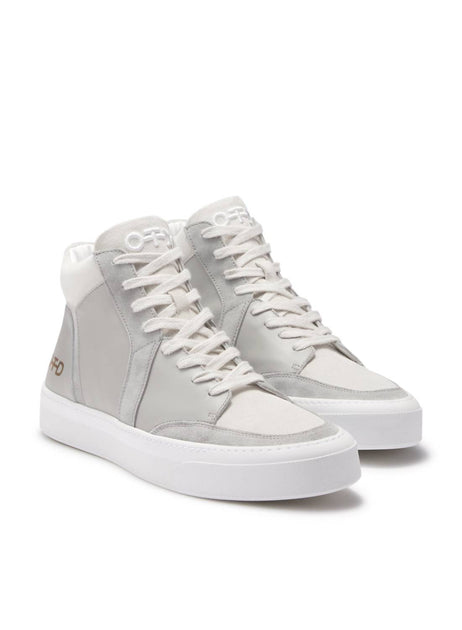 On This Day Women's Leather Mid-Top Sneaker Grey US 9.5 2