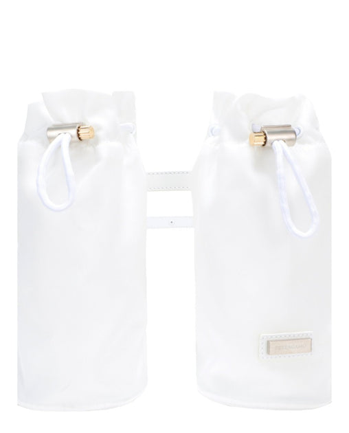 Salvatore Ferragamo Double-Bottle Bauchtasche Weiß 5