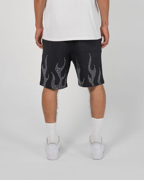 EPTM Metal Flame Shorts Black Medium 3