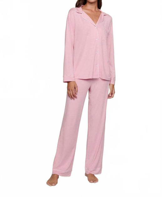 Ensemble Pyjama Long Eberjey Gisele Tencel Modal 2