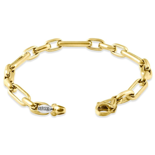 Pompeii3 Fisher Link Bracelet Multi 8.5in 5