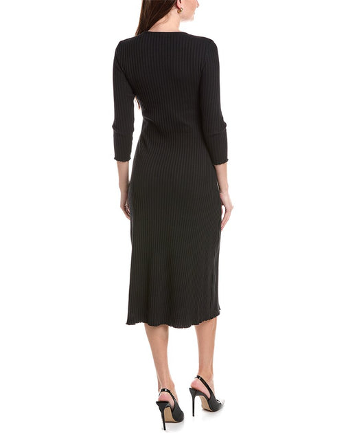 Vince Crewneck Dress Black Small 3
