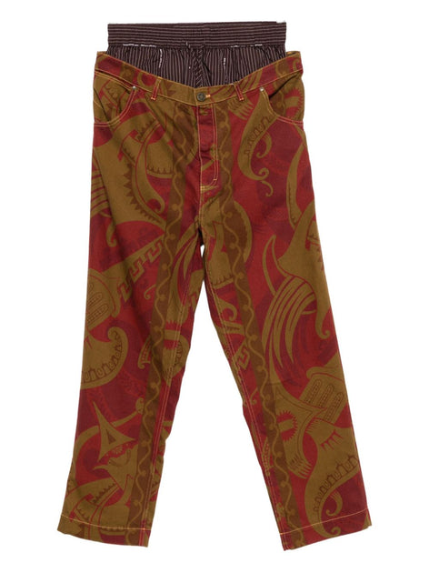 Vivienne Westwood Loose Fit Pants Red 33 2