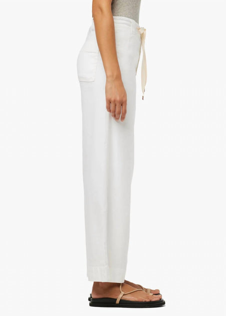 Joe's Jeans Addison Ankle Wide Leg Pant White 28 4