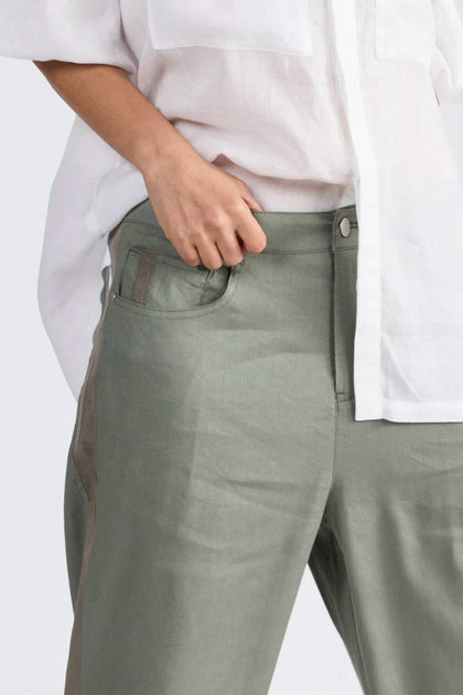 Dref by d Rome Hose Silber Medium 4