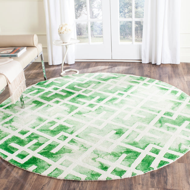 Safavieh DDY677 Area Rug Green/Ivory 4