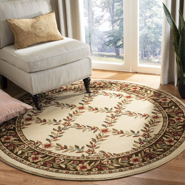 Safavieh Lyndhurst Area Rug Ivory Brown 4