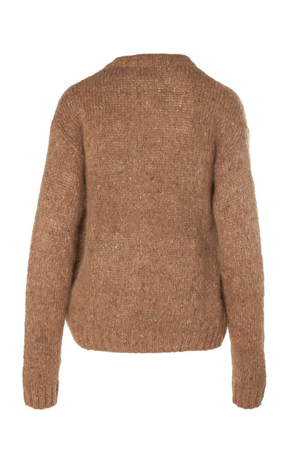 Hartford Maxie Knit Cardigan Brown XL 3