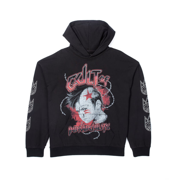Cult of Individuality Pullover Sweatshirt Black Medium 2