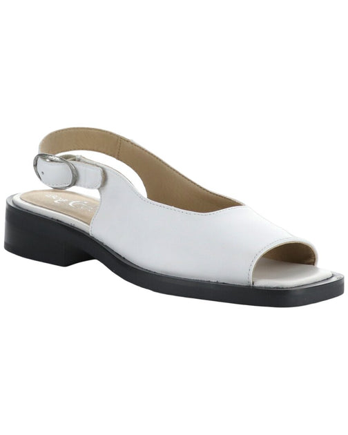 Bos & Co Elena Slingback Sandal White 36 2