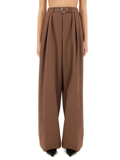 Dries Van Noten Wide-Leg Pants Brown EU 38 2