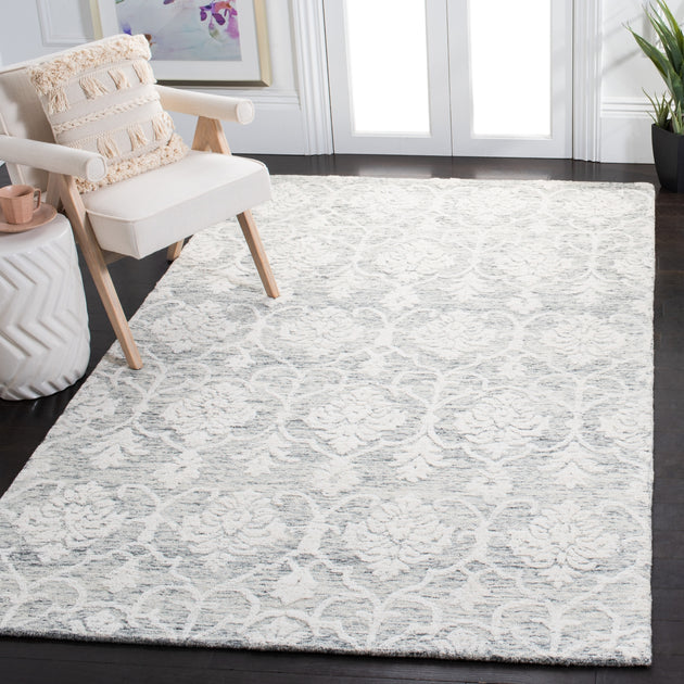 Safavieh MET996 Area Rug Dark Grey / Ivory 2
