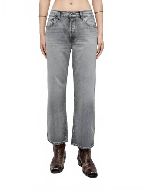 RE/DONE Loose Crop Jeans Grey 28 2