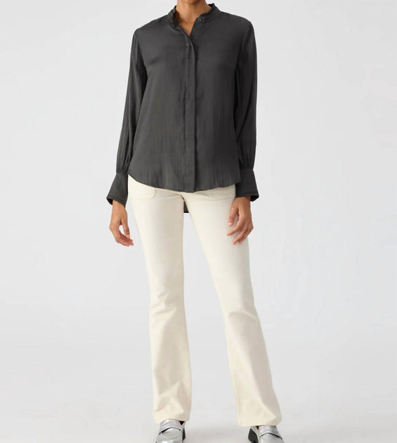 Sanctuary Feeling Good Sateen Shirt Multi XSmall 4