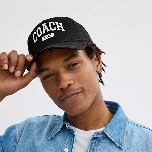 Coach Outlet Coach 1941 Embroidered Trucker Hat | ShopSimon